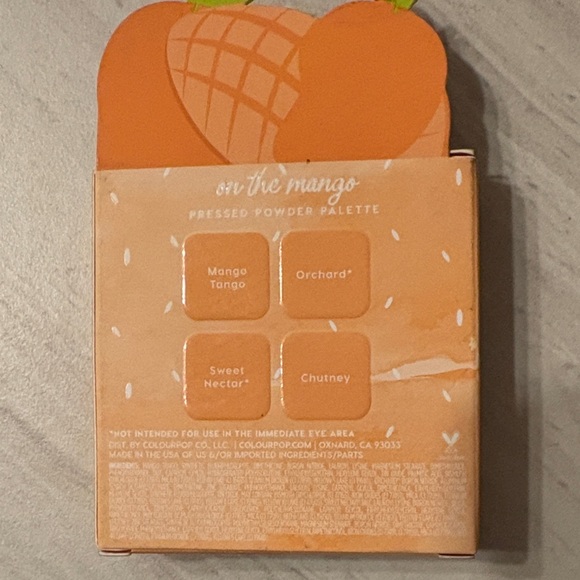 ColourPop Acai You Baby and On the Mango Shadow Set - Picture 4 of 6